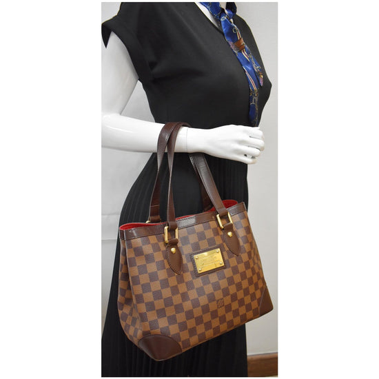 louis vuitton damier ebene hampstead pm very nicely kept bag