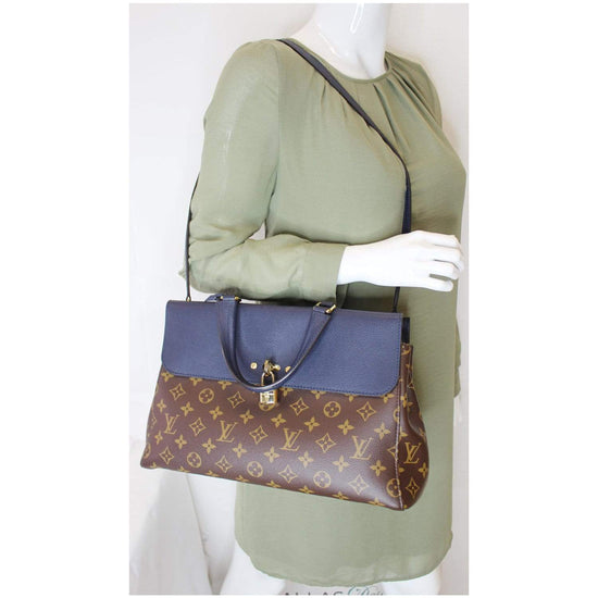 LOUIS VUITTON Venus Monogram Canvas 2way Shoulder Bag Red