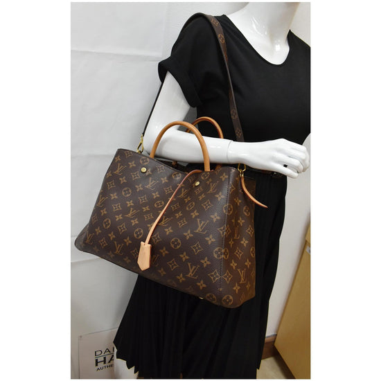 M41067 Louis Vuitton 2014 Monogram Canvas Montaigne Bag GM