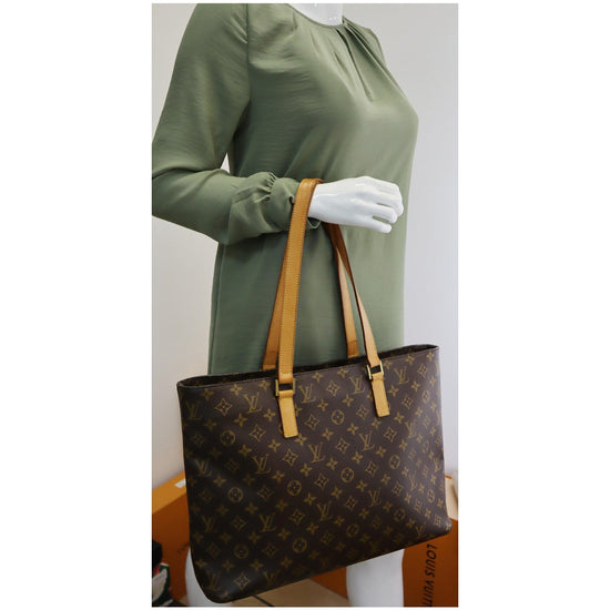 Louis Vuitton Luco Monogram Canvas Designer Tote Bag