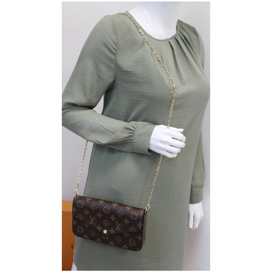 Nordstrom Louis Vuitton Felicie Pochette Monogram Brown - $450