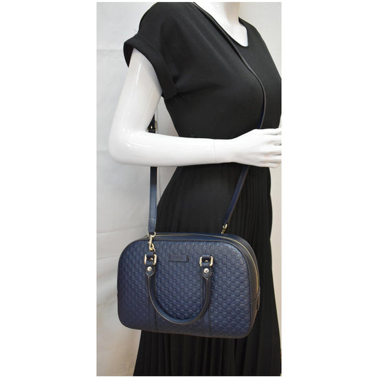 Gucci purse 2025 navy blue