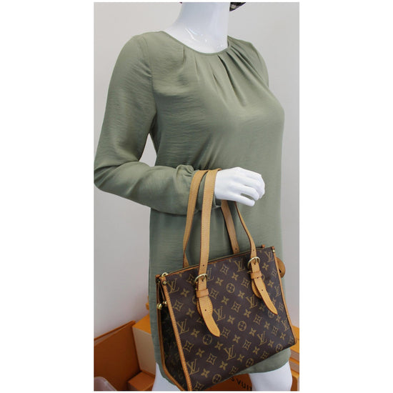 LOUIS VUITTON Popincourt Haut Monogram Canvas Shoulder Bag