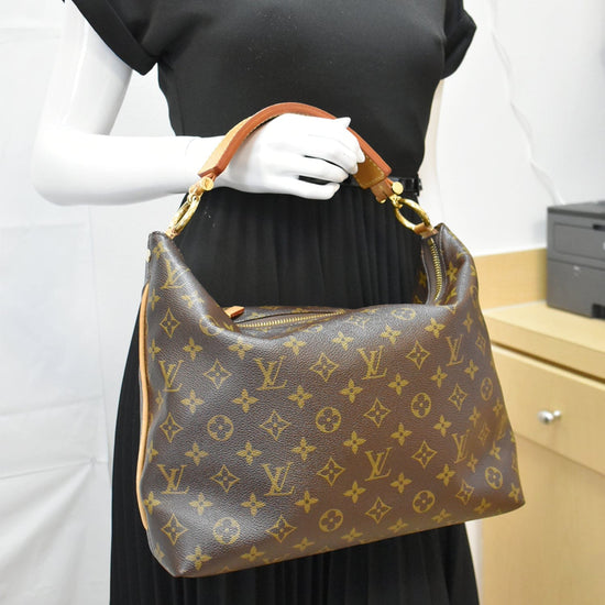 LOUIS VUITTON Monogram Canvas Sully PM Shoulder Bag