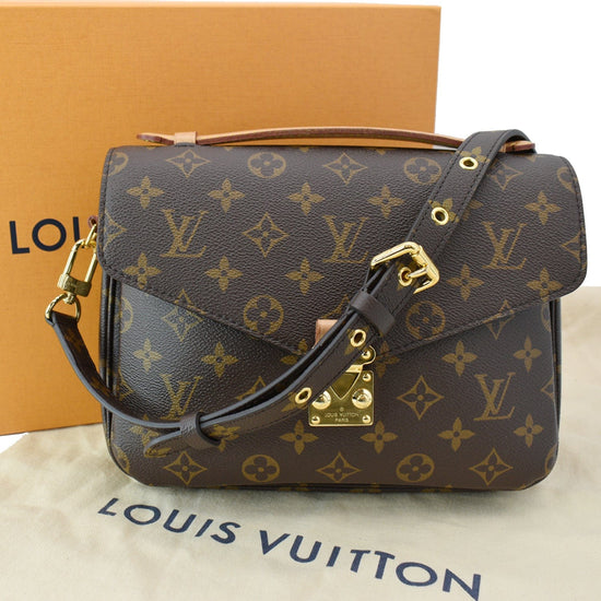 Metis cloth crossbody bag Louis Vuitton Brown in Cloth - 25975457