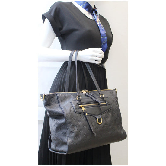 Louis Vuitton Vintage - Monogram Empreinte Lumineuse PM Bag - Navy Blue -  Leather Handbag - Luxury High Quality - Avvenice