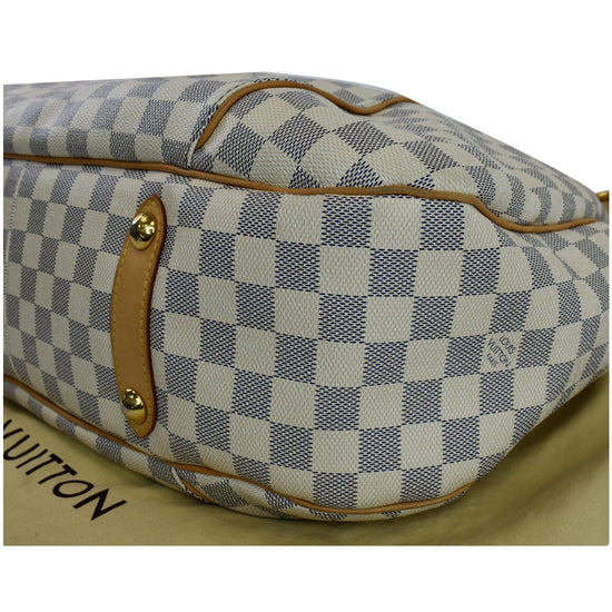 Louis Vuitton Blue/White Damier Azur Galliera - ShopStyle Shoulder