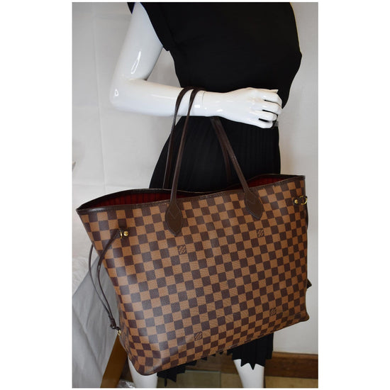 LOUIS VUITTON Damier Ebene Neverfull GM 87925