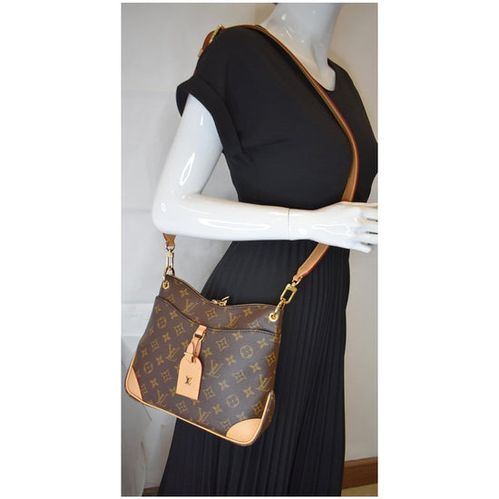 Louis Vuitton Odeon NM Handbag Monogram Canvas PM Brown 2206919