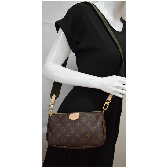 ALÇA BOLSA LOUIS VUITTON MULTI POCHETTE ACESSORIES VERDE