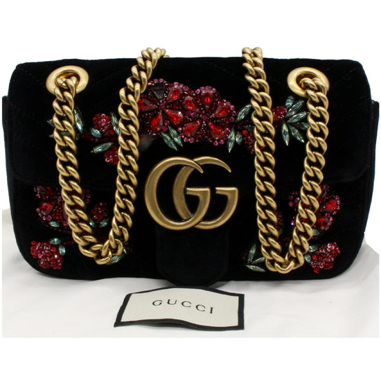 Gucci marmont red velvet - Gem