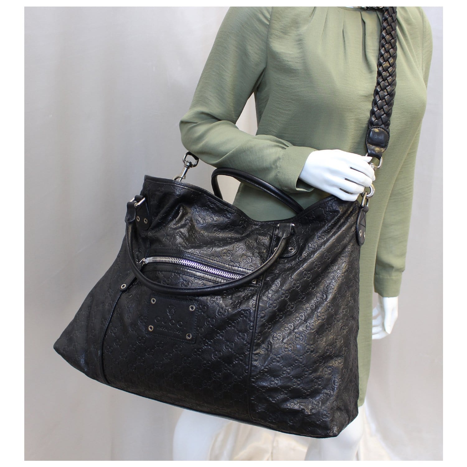 extra large leather tote handbag