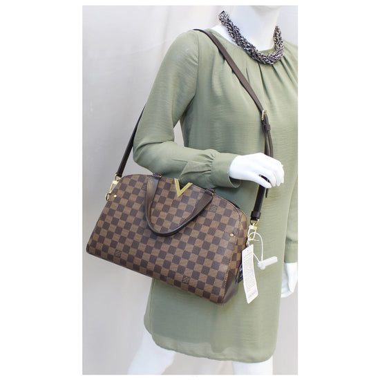 Louis Vuitton Kensington Bowling 2WAY shoulder Womens handbag N41505 damier  ebene Cloth ref.209672 - Joli Closet