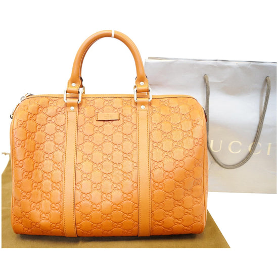 Gucci Orange GG Joy Boston Bag – Votre Luxe