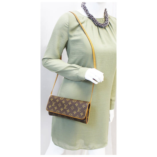 Louis Vuitton Vintage - Monogram Pochette Twin GM Bag - Brown - Monogram  Canvas and Leather Handbag - Luxury High Quality - Avvenice