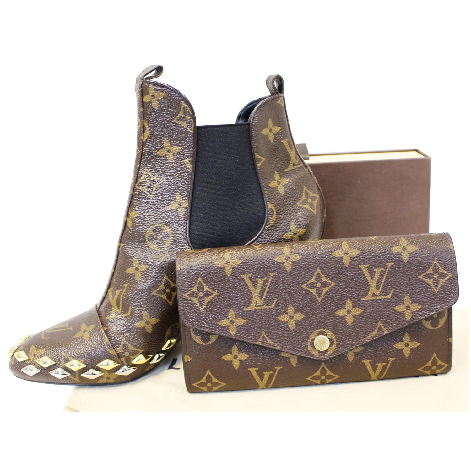 LOUIS VUITTON Sarah NM Monogram Canvas Wallet-US