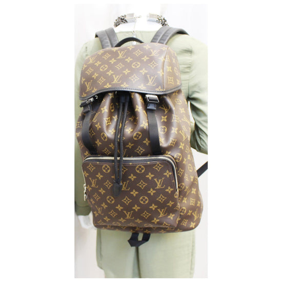 Louis Vuitton Monogram Canvas Macassar Zack Backpack (SHF-20982