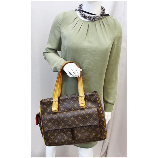 LOUIS VUITTON Multipli Cite Monogram Canvas Shoulder Bag Brown-US