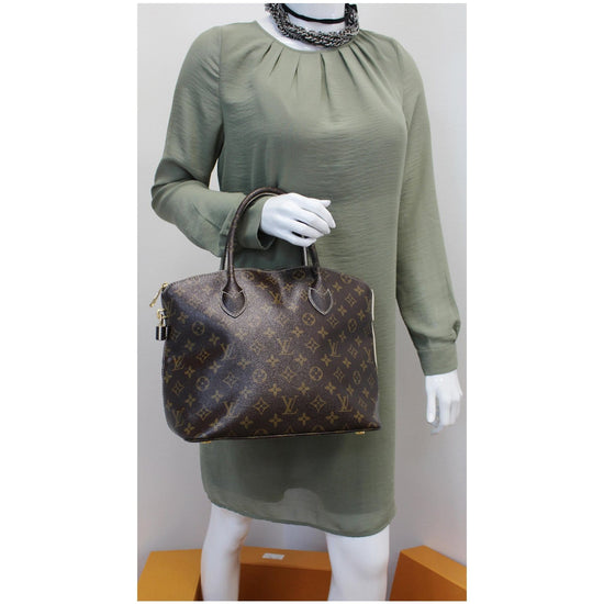 Louis Vuitton $4400 Caresse Lockit Boudoir Pochette MM Real Mink Fur Bag  LIMITED