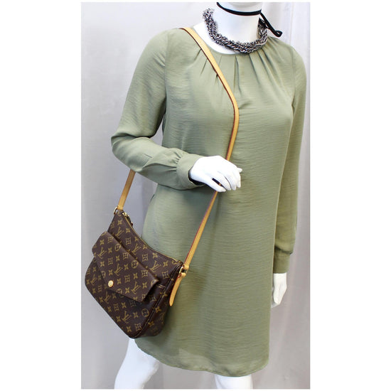 Louis Vuitton Mabillon Shoulder Bag Monogram Canvas Brown 226050141