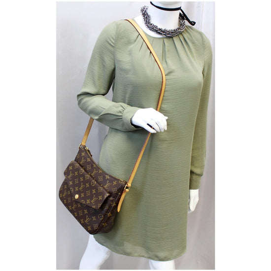 Louis Vuitton Mabillon Shoulder Bag Monogram Canvas Brown 48126117