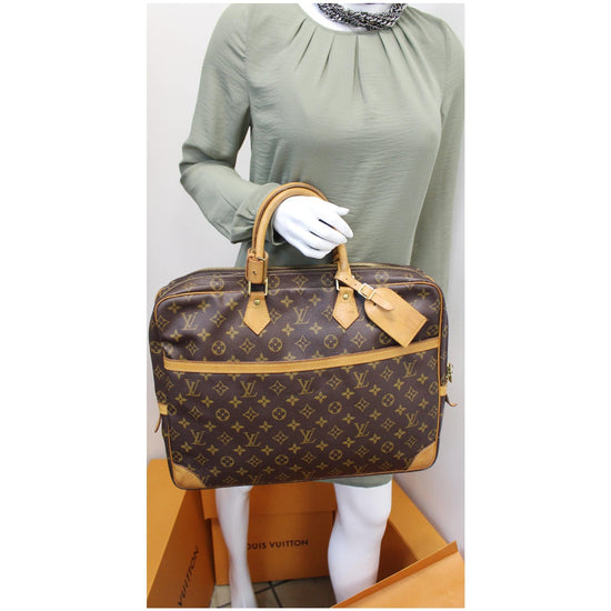 Pre-loved Louis Vuitton Vintage Document Bag Laptop Bag Monogram