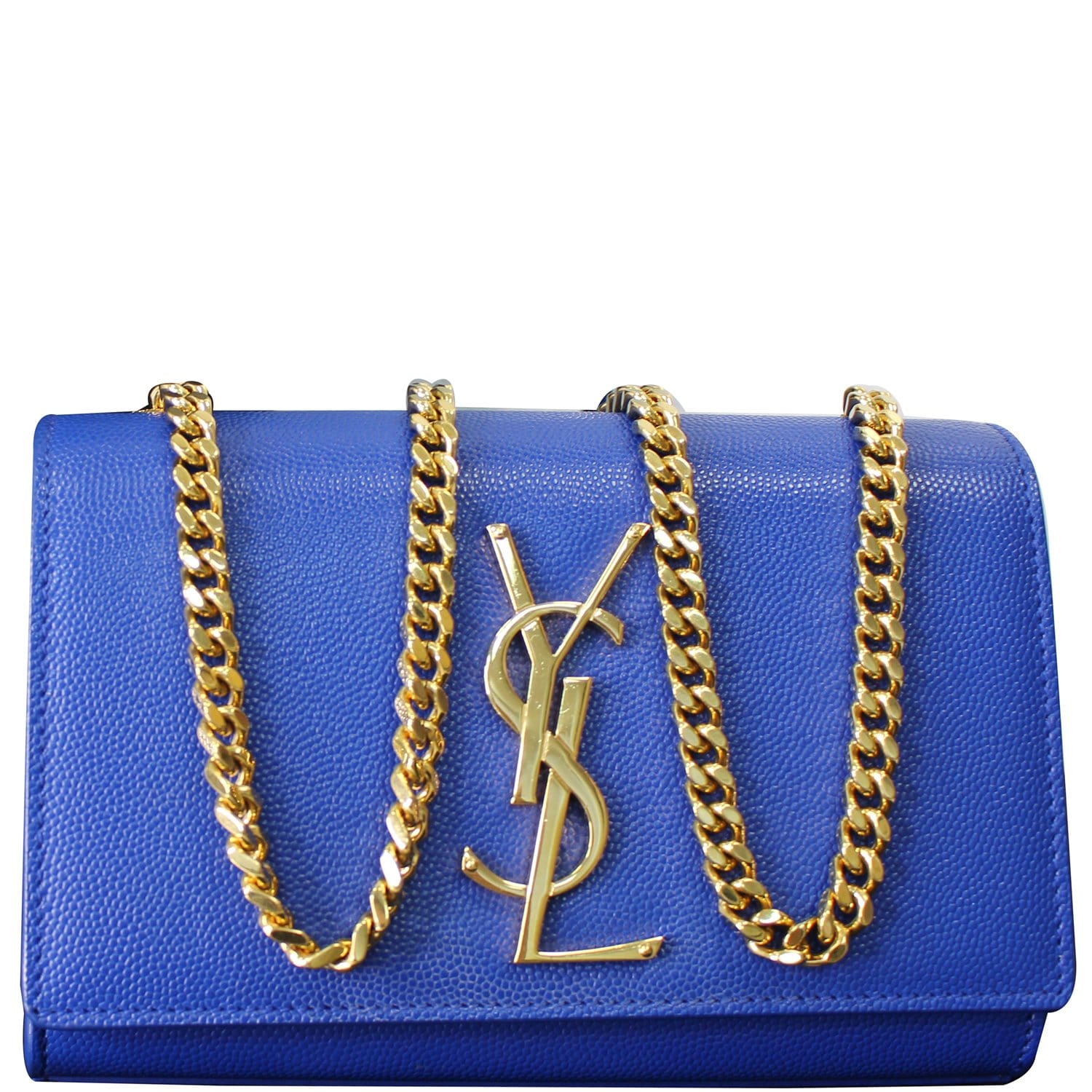 Yves Saint Laurent, Bags, Authentic Ysl Saint Laurent Kate Small Chain Bag  In Grain De Poudre Msrp 20