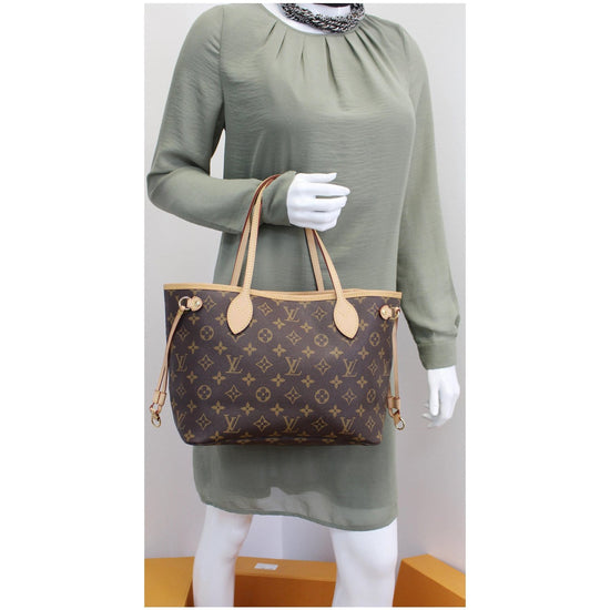 Louis Vuitton EBLI728 Louis Vuitton Neverfull PM Monogram Canvas