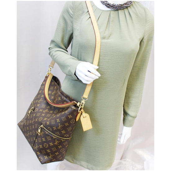 LOUIS VUITTON Melie Monogram Canvas Hobo Shoulder Bag Brown_US