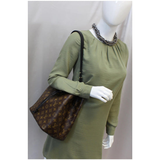 Louis Vuitton NeoNoe Monogram Safran in Canvas with Brass - US