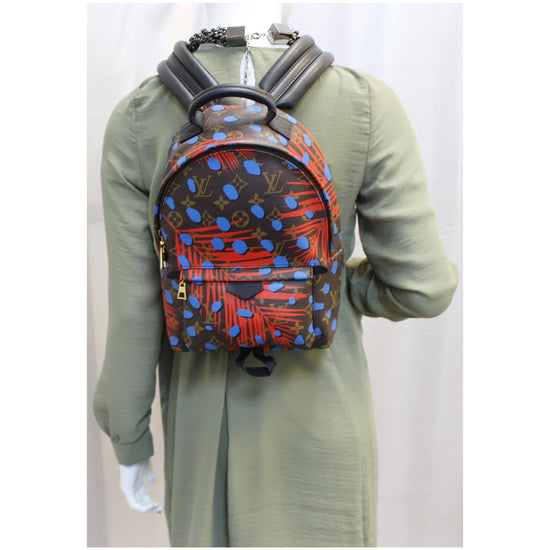 Louis Vuitton Monogram Jungle Dot Palm Springs PM Backpack Daypack