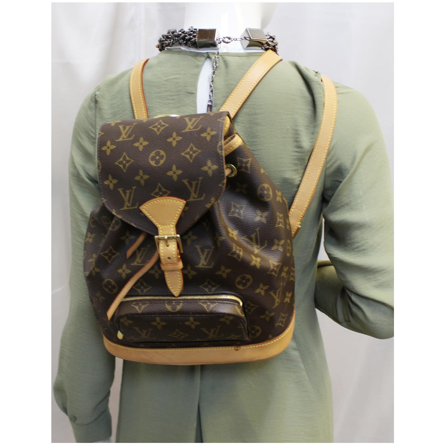 Louis Vuitton Montsouris MM Backpack | Lv Canvas Bag