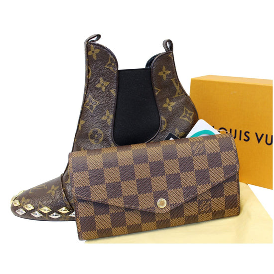 LOUIS VUITTON Sarah NM Damier Ebene Wallet-US