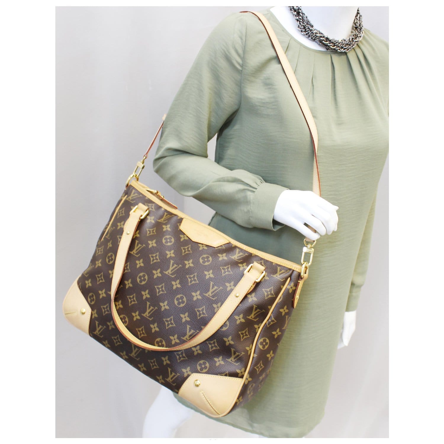 LOUIS VUITTON Estrela MM Monogram Canvas Shoulder Bag