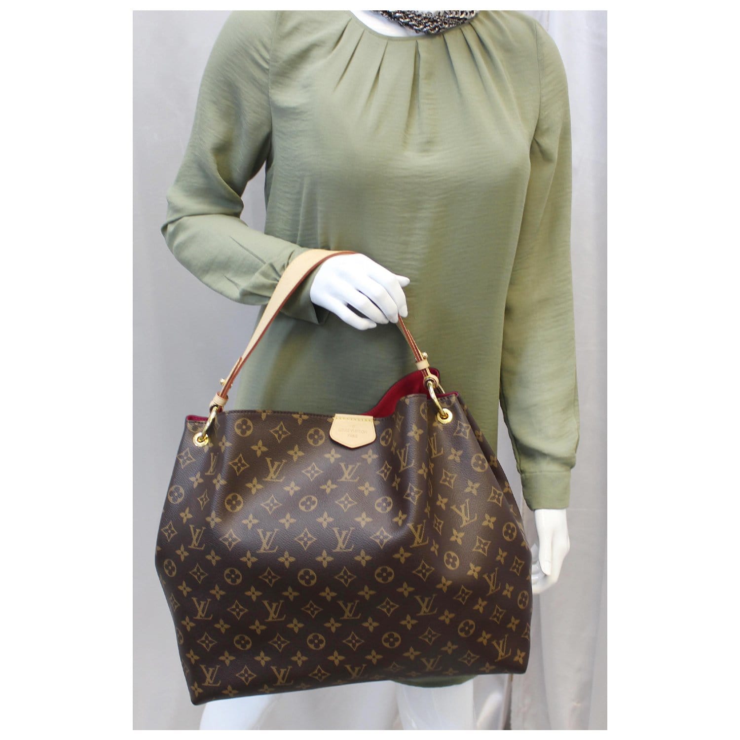 Louis Vuitton Graceful Mm Lv Monogram Shoulder Bag