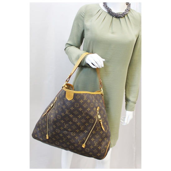 LOUIS VUITTON Delightful GM Monogram Canvas Shoulder Bag-US