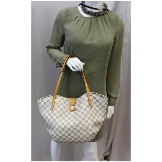 LOUIS VUITTON Damier Azur Salina PM 848430