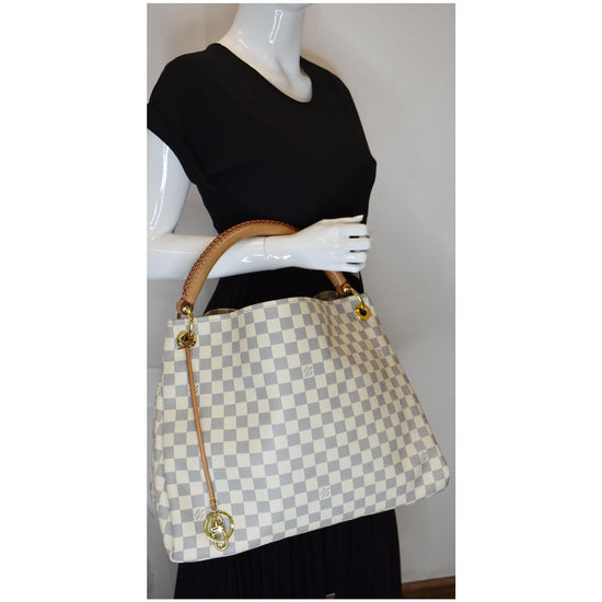 Artsy MM Damier Azur – Keeks Designer Handbags