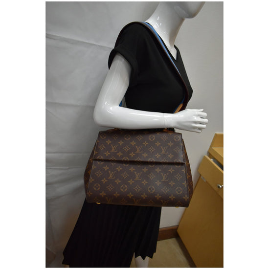 Cluny leather handbag Louis Vuitton Brown in Leather - 34220347