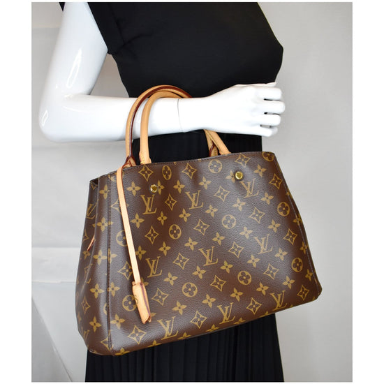 Louis Vuitton Montaigne MM in Monogram Canvas (Microchip)