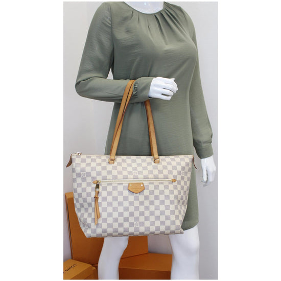 Louis Vuitton Damier Azur Canvas Iena MM, myGemma, NZ