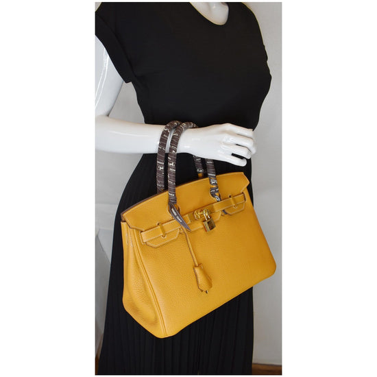 Hermes 2025 mustard bag