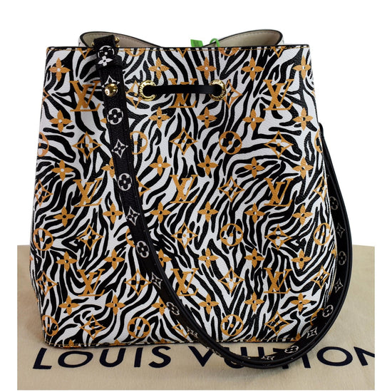 Louis Vuitton Ivorie Monogram Jungle Canvas Neonoe Bag - Yoogi's Closet