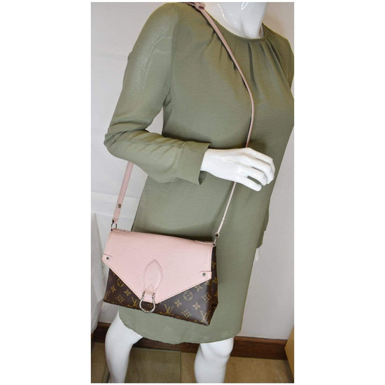 Louis Vuitton Rose Ballerine Epi Leather and Monogram Canvas Saint Michel  Bag - Yoogi's Closet