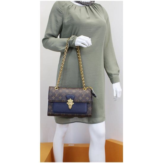 At Auction: Louis Vuitton, Louis Vuitton - Victoire Handbag Monogram Canvas  and Leather Shoulder Bag