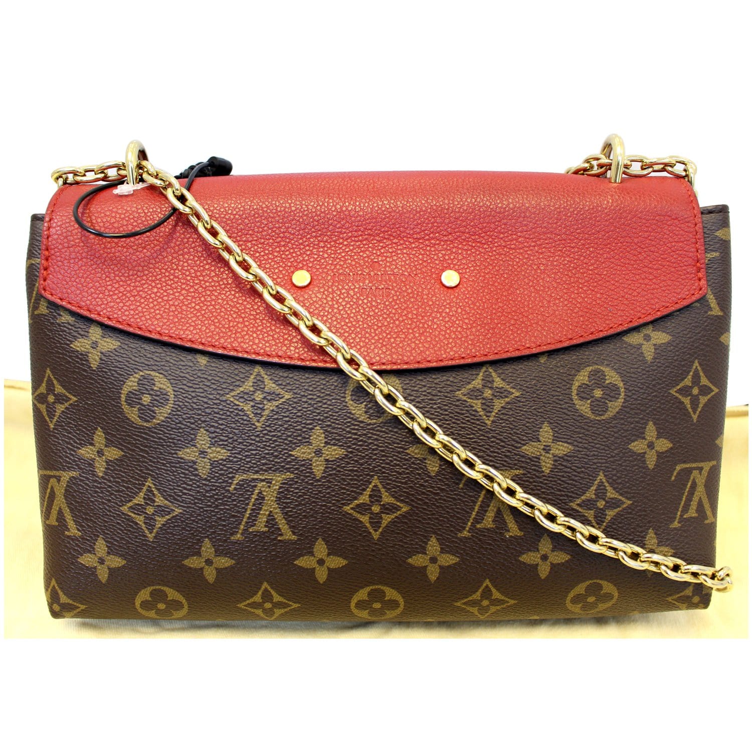 LOUIS VUITTON Saint Placide Monogram Canvas Shoulder Crossbody Bag-US