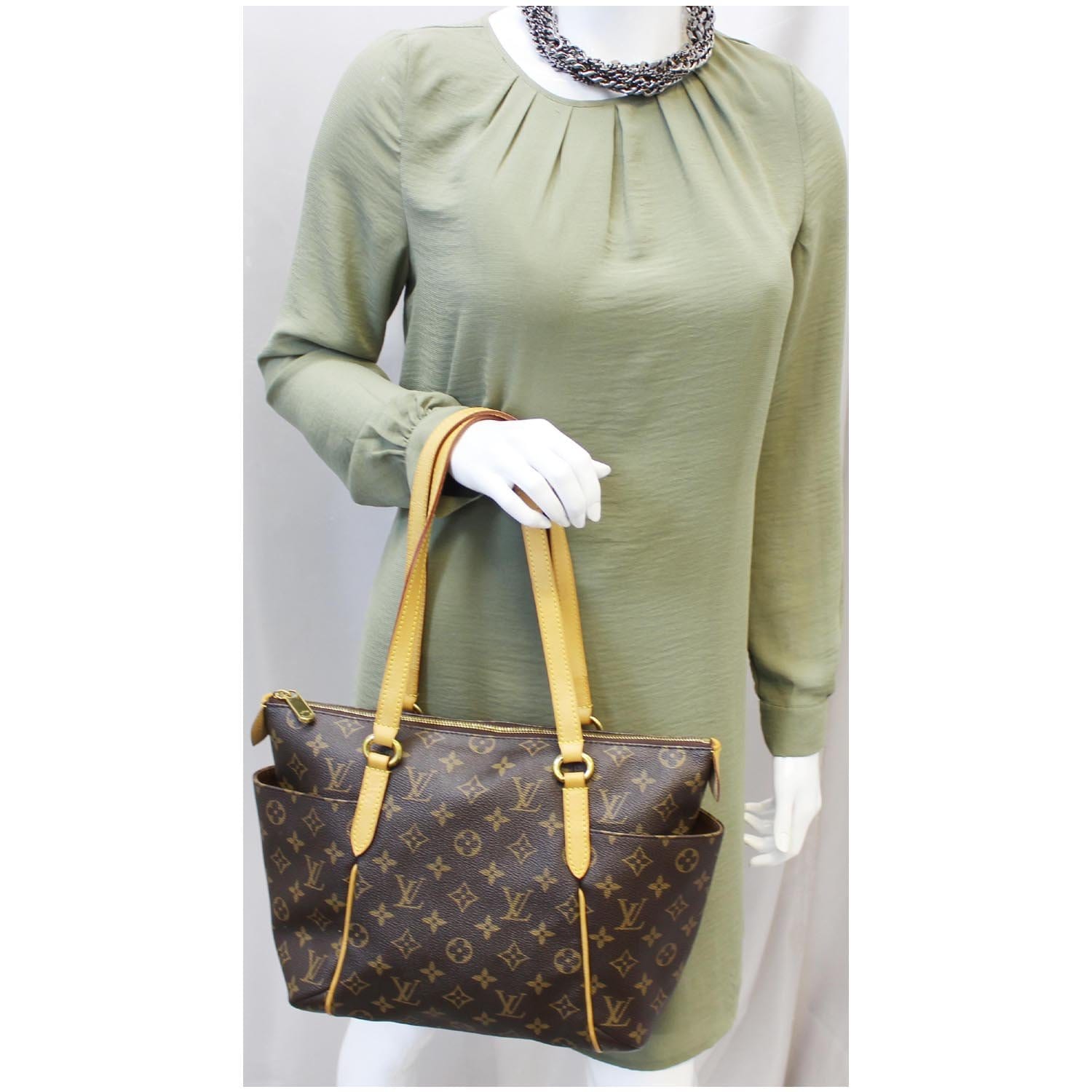 Louis+Vuitton+Totally+Shoulder+Bag+PM+Brown+Canvas for sale online