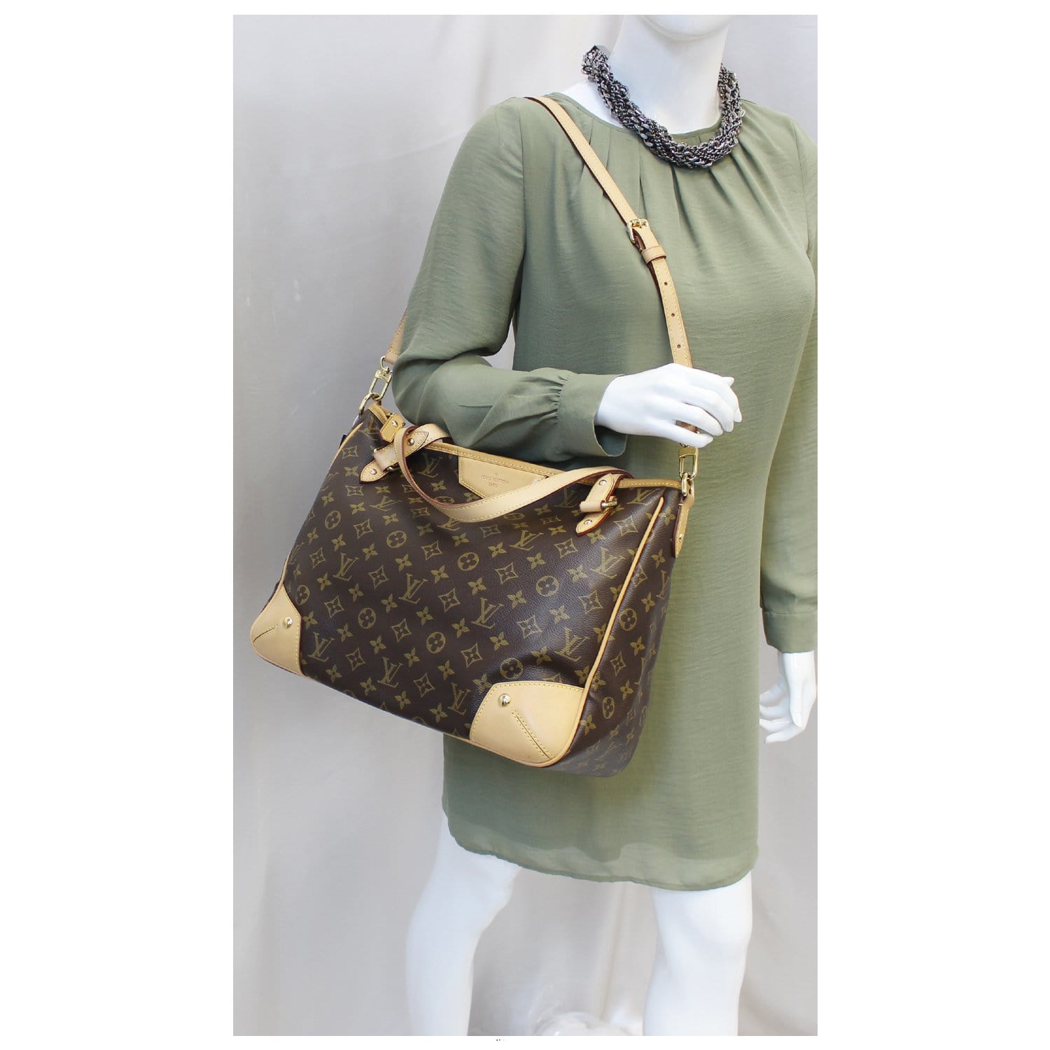 Auth Louis Vuitton Monogram Estrela MM M41232 2 way Shoulder bag