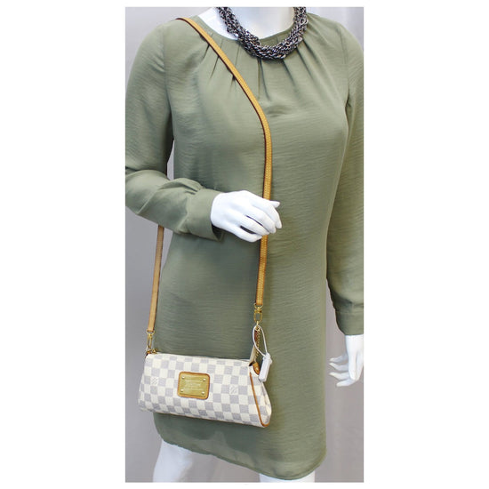 Louis Vuitton Eva Damier Azur Beige Synthetic ref.210906 - Joli Closet