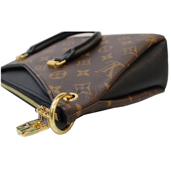 Pallas cloth crossbody bag Louis Vuitton Brown in Cloth - 25678225